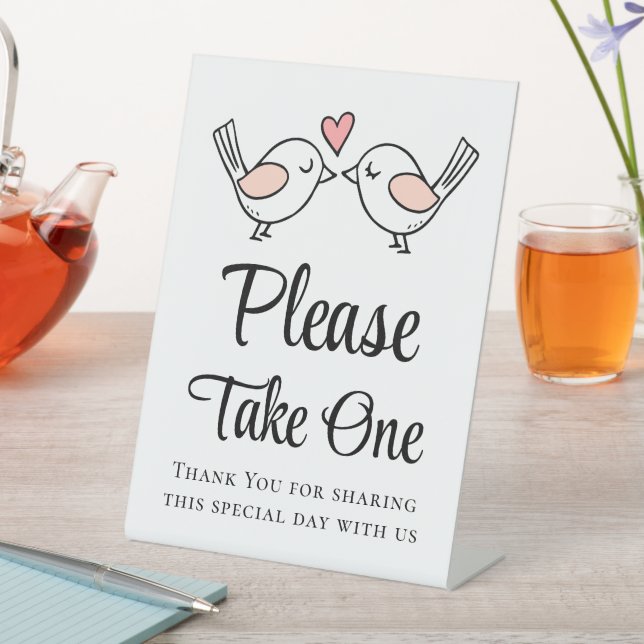 Expositor En L Aves amorosas Pink Black Lovebirds Favoritos de bo (In Situ)