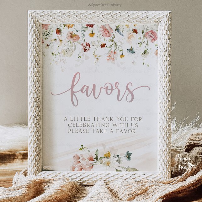 Expositor En L Baby in bloom baby shower favors (favors sign,baby in bloom, books and gifts sign, baby shower sign, floral baby shower, printable bab)