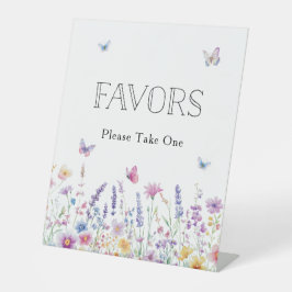 Expositor En L Baby In Bloom Butterfly Garden Baby Shower Favors