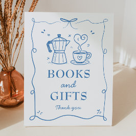 Expositor En L Baby Is Brewing Books and Gifts Sign