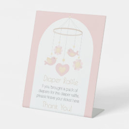 Expositor En L Baby Mobile Diaper Raffle