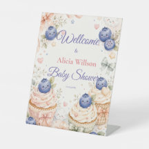 Baby Shower Caprichosa de Arándanos