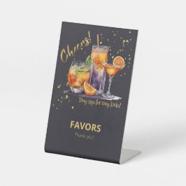 Expositor En L Baby Shower de cócteles de Halloween