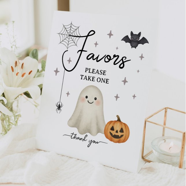 Expositor En L Baby Shower Favors de Halloween (Subido por el creador)