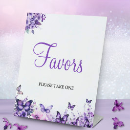 Expositor En L Baby Shower Favors de mariposa