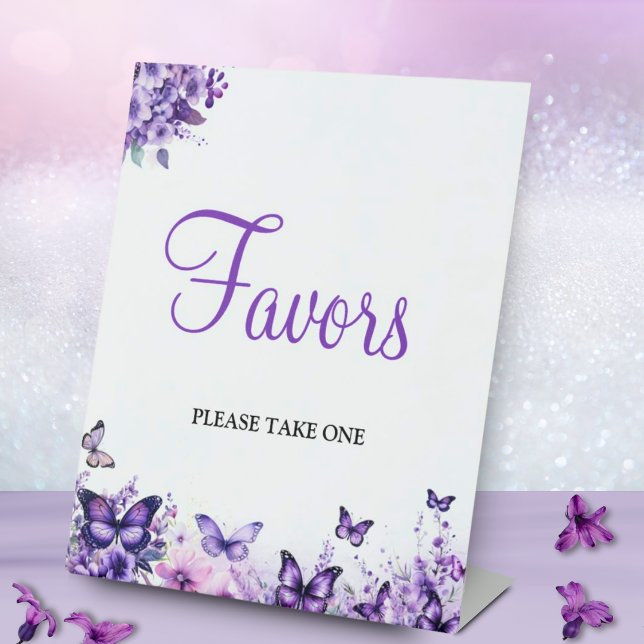 Expositor En L Baby Shower Favors de mariposa (Subido por el creador)