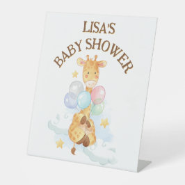 Expositor En L Baby Shower Giraffe