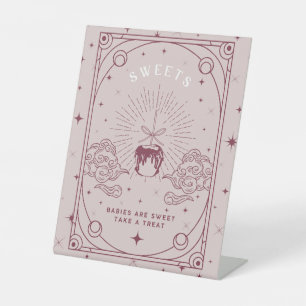 Expositor En L Baby Shower rosa dulce