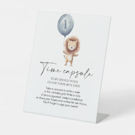 Expositor En L Balón de León Salvaje Primera Cápsula de Cumpleaño