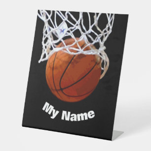 Expositor En L Baloncesto Tu Nombre Personalizado