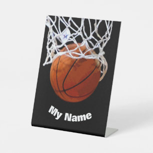 Expositor En L Baloncesto Tu Nombre Personalizado