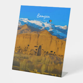 Expositor En L Bamyan, Afganistán - Valle del acantilado de Buda