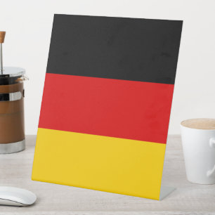 Expositor En L Bandera de Alemania