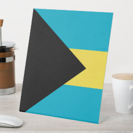 Expositor En L Bandera de Bahamas