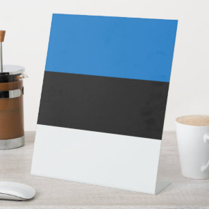 Expositor En L Bandera de Estonia