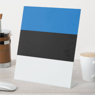 Expositor En L Bandera de Estonia