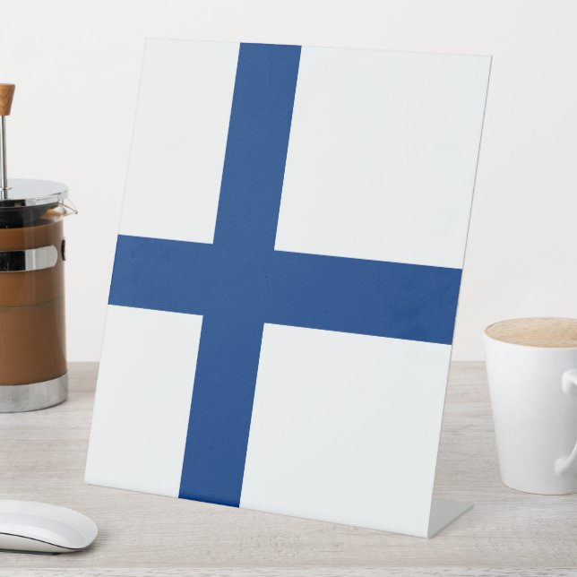 Expositor En L Bandera de Finlandia (In Situ)