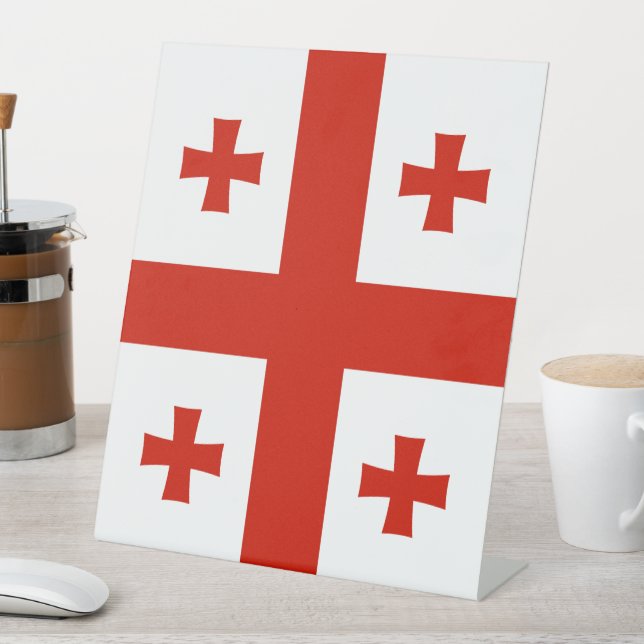 Expositor En L Bandera de Georgia (In Situ)