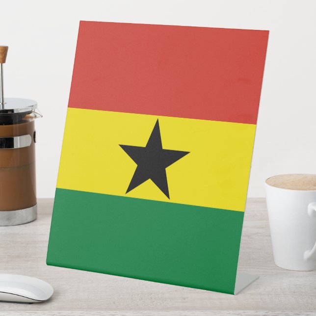 Expositor En L Bandera de Ghana (In Situ)