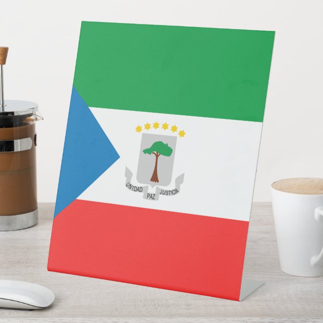 Expositor En L Bandera de Guinea Ecuatorial (In Situ)