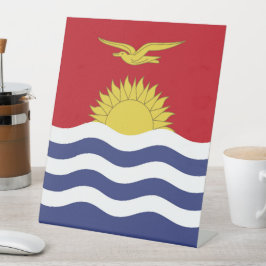 Expositor En L Bandera de Kiribati