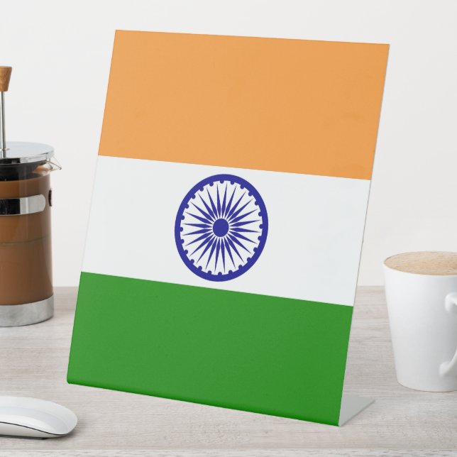 Expositor En L Bandera de la India (In Situ)