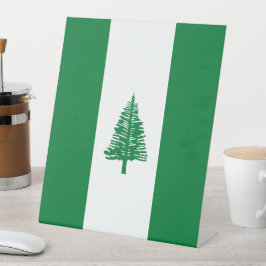 Expositor En L Bandera de la isla Norfolk