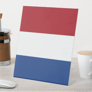 Expositor En L Bandera de los Países Bajos