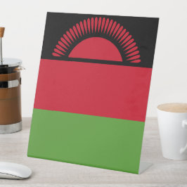 Expositor En L Bandera de Malawi