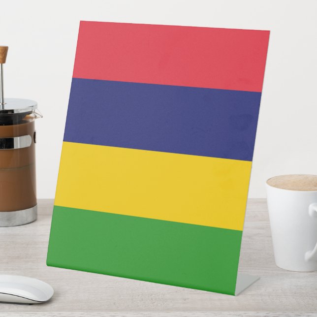 Expositor En L Bandera de Mauricio (In Situ)