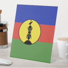 Expositor En L Bandera de Nueva Caledonia