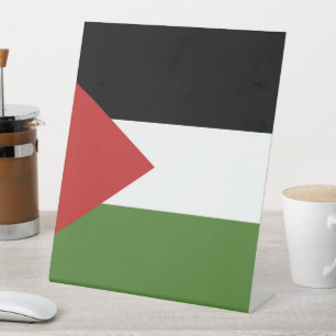 Expositor En L Bandera de Palestina