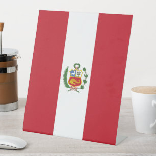 Expositor En L Bandera de Perú