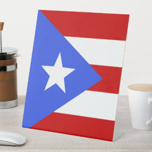 Expositor En L Bandera de Puerto Rico