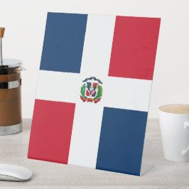 Expositor En L Bandera de República Dominicana