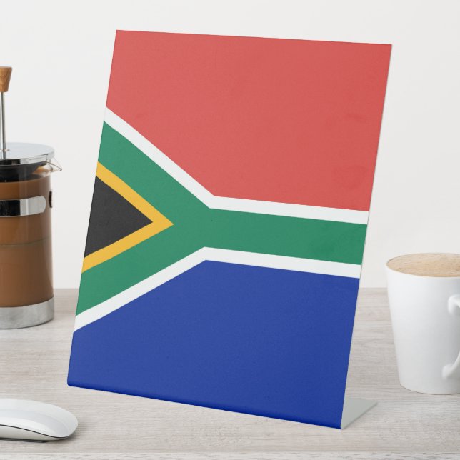 Expositor En L Bandera de Sudáfrica (In Situ)