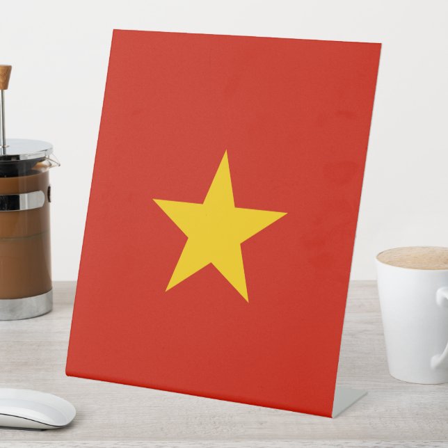 Expositor En L Bandera de Vietnam (In Situ)