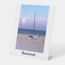 Expositor En L Banner de barco de vela jGibney Vertical retráctil