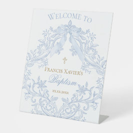 Expositor En L Baptism welcome sign