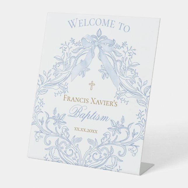 Expositor En L Baptism welcome sign (Anverso)