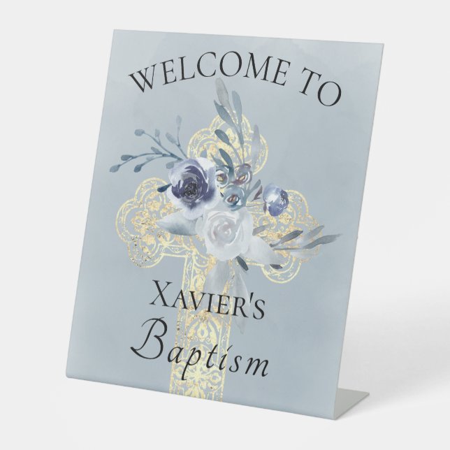 Expositor En L Baptism welcome sign (Anverso)