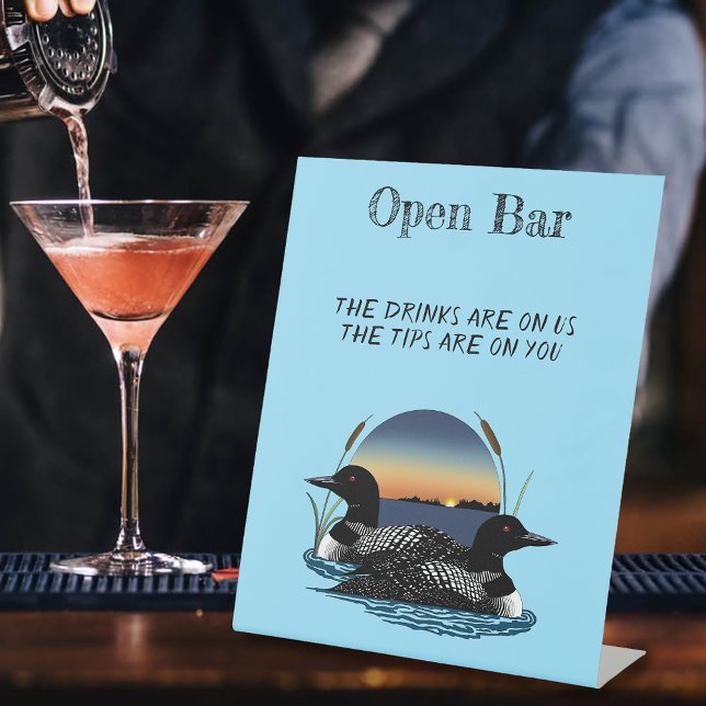 Expositor En L Bar abierto azul Sunset (Subido por el creador)