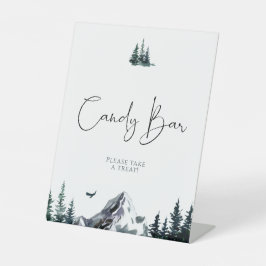 Expositor En L Bar Baby Shower Candy Forest Mountain