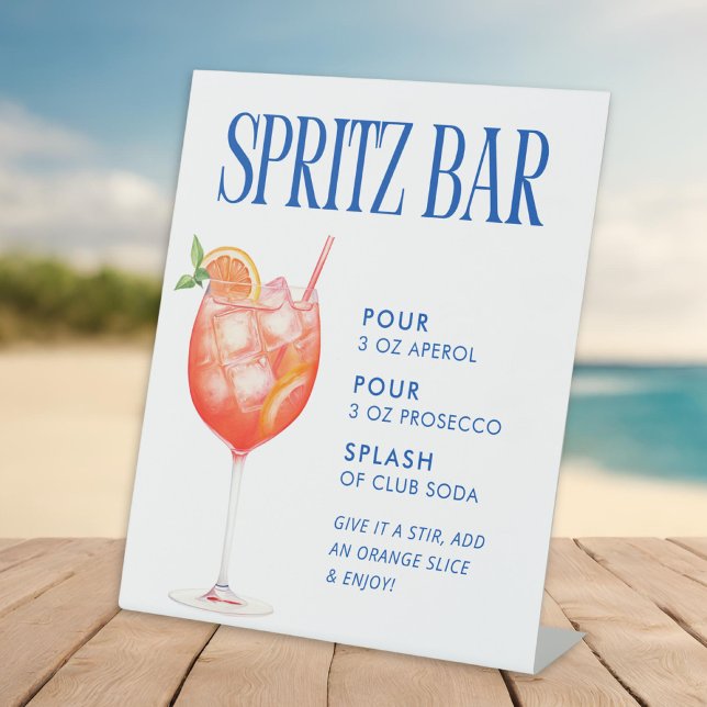 Expositor En L Bar de Aperol Spritz (Subido por el creador)