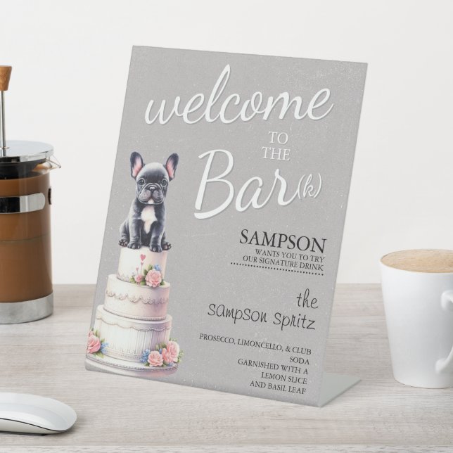 Expositor En L Bar de Bulldog francés (In Situ)