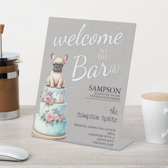 Expositor En L Bar de Bulldog francés (In Situ)