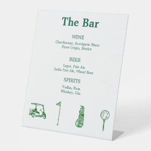 Expositor En L Bar de golf