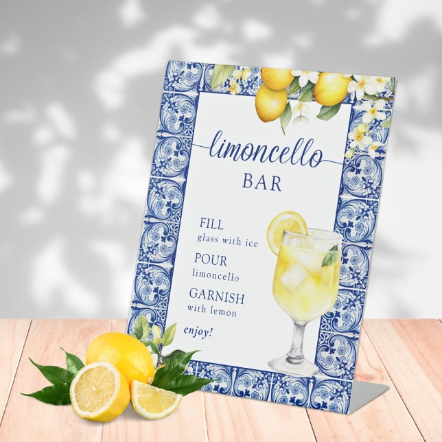 Expositor En L Bar de Limoncello Limones Main Squeeze (Subido por el creador)