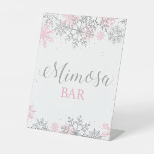 Expositor En L Bar de Mimosa de Winter Onederland