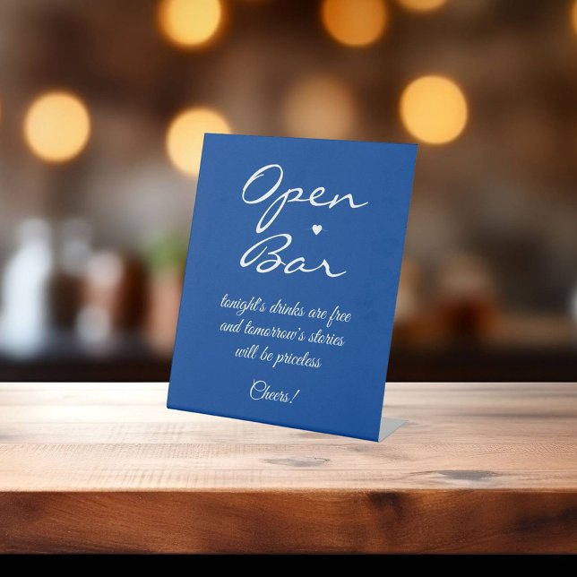 Expositor En L Barra de escritura de firma azul profunda (Subido por el creador)